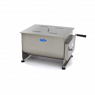 Meat Mixer - 50L - 43kg Meat - Double Axle - Manual