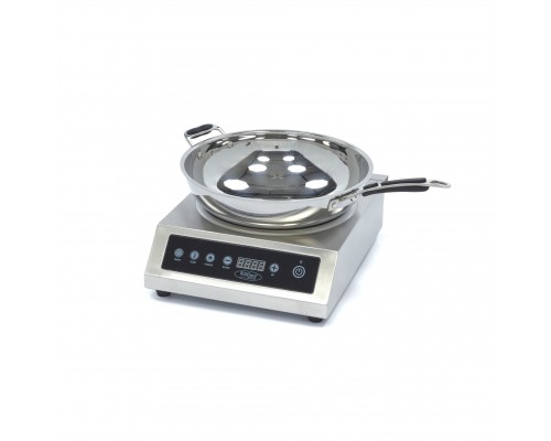 Wok Cooker - Ø26cm - 3500W - Induction