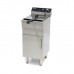 Deep Fryer - 16L - 1 Basket - with Drain Tap and Stand - 400V