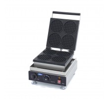 Waffle Maker - 4 Waffles - Mini Rounds