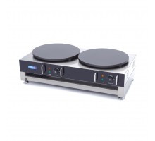 Crepe Maker - Double Crepes - 2 x 40cm - incl Batter Spreader