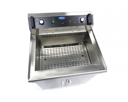 Deep Fryer - 35L - 1 Basket - with Drain Tap - 400V