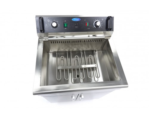 Deep Fryer - 30L - 1 Basket - with Drain Tap and Stand