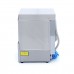 Glass Washer - 35 x 35cm - with Drain, Rinse Aid and Soap Pump - Digital Display - 230V