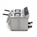 Deep Fryer - 2 x 8L - 2 Baskets - with Drain Tap - Induction