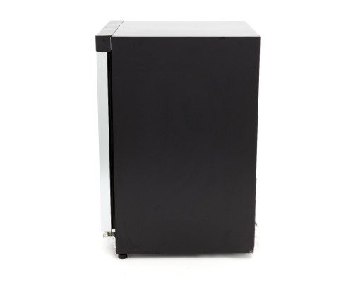 Fridge - 200L - Black - with Glass Door