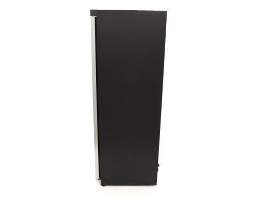 Freezer - 600L - Black - with Glass Door