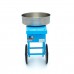 Candy Floss Machine – Ø 52cm – Blue – with Cart