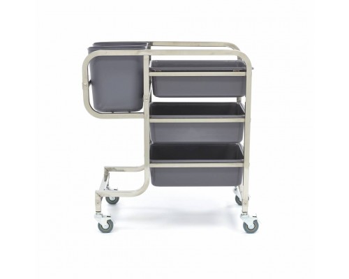 Cleaning Trolley - incl 5 Bins