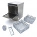 Undercounter Dishwasher - 40 x 40cm - with Rinse Aid Pump - 230V