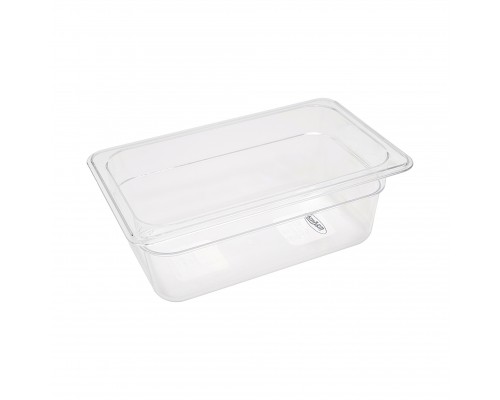 Gastronorm Container - 1/4 GN - 10cm Deep - Polycarbonate