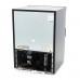 Fridge - 200L - Black - with Glass Door