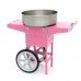 Candy Floss Machine – Ø 52cm – Pink – with Cart