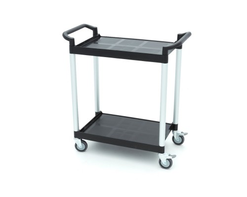 Serving Trolley – 2 Plastic Shelves – 86,5 x 42,5cm