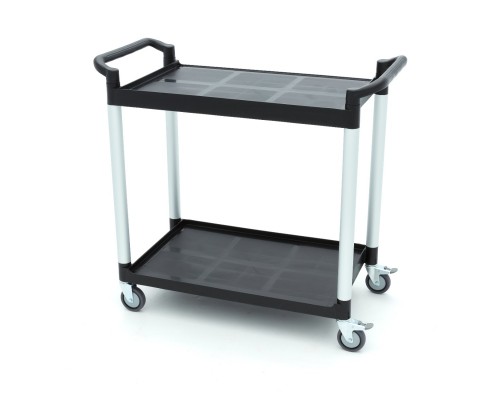 Serving Trolley – 2 Plastic Shelves – 103 x 50,5cm