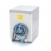 Glass Washer - 35 x 35cm - with Drain, Rinse Aid and Soap Pump