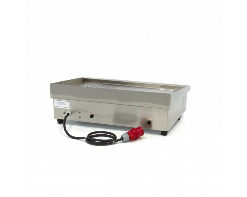 Griddle - Half Grooved - 73cm - incl Drip Tray - 400V