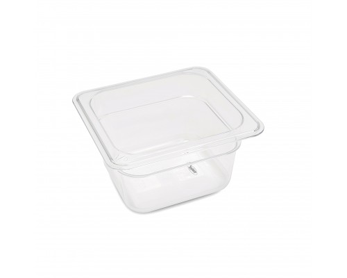 Gastronorm Container - 1/6 GN - 10cm Deep - Polycarbonate