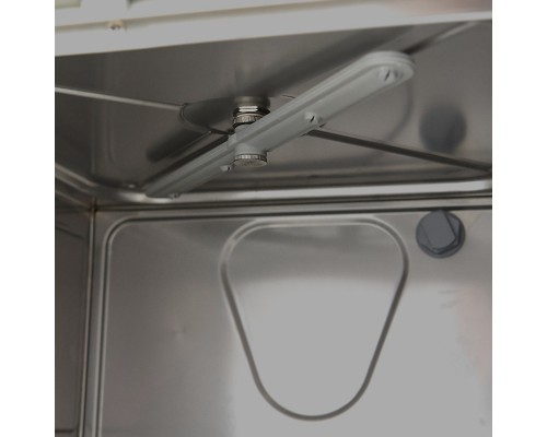 Glass Washer - 35 x 35cm - with Rinse Aid Pump