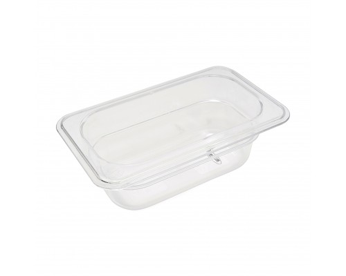 Gastronorm Container - 1/9 GN - 6,5cm Deep - Polycarbonate