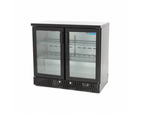 Drinks Fridge - 2 Hinged Doors - 4 Adjustable Shelves