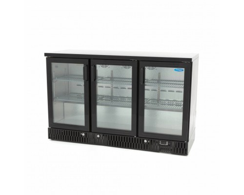 Drinks Fridge - 3 Hinged Doors - 6 Adjustable Shelves