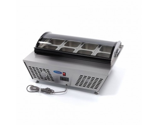 Saladette - 67L - incl 8 x 1/6 GN - Tabletop