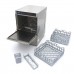 Undercounter Dishwasher - 40 x 40cm - with Drain, Rinse Aid and Soap Pumps - 230V