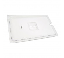 Gastronorm Lid - 1/1 GN - Polycarbonate - with Recess