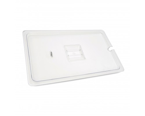 Gastronorm Lid - 1/1 GN - Polycarbonate - with Recess