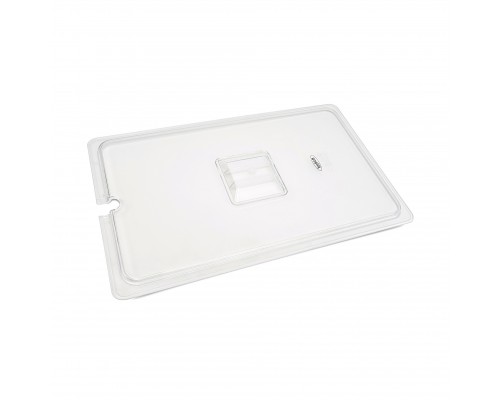 Gastronorm Lid - 1/1 GN - Polycarbonate - with Recess