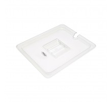 Gastronorm Lid - 1/2 GN - Polycarbonate - with Recess