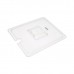 Gastronorm Lid - 1/2 GN - Polycarbonate - with Recess