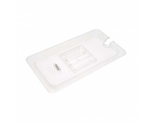 Gastronorm Lid - 1/3 GN - Polycarbonate - with Recess