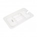 Gastronorm Lid - 1/4 GN - Polycarbonate - with Recess