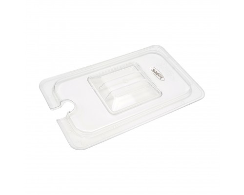 Gastronorm Lid - 1/4 GN - Polycarbonate - with Recess