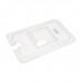 Gastronorm Lid - 1/4 GN - Polycarbonate - with Recess