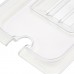 Gastronorm Lid - 1/4 GN - Polycarbonate - with Recess