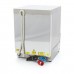 Undercounter Dishwasher - 50 x 50cm - with Drain, Rinse Aid and Soap Pump - Digital Display - 400V