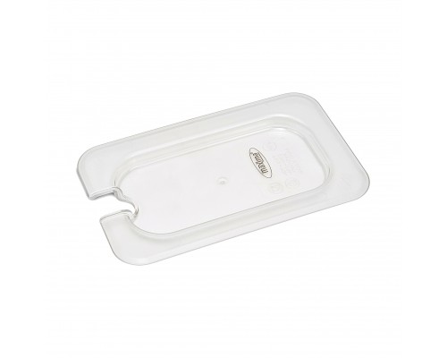 Gastronorm Lid - 1/9 GN - Polycarbonate - with Recess