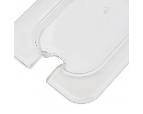 Gastronorm Lid - 1/9 GN - Polycarbonate - with Recess