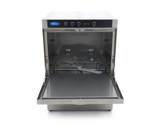 Undercounter Dishwasher - 50 x 50cm - with Drain, Rinse Aid and Soap Pumps - 230V