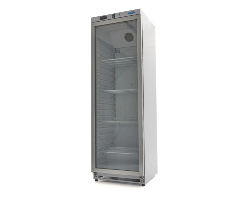 Fridge - 400L - White - with Glass Door