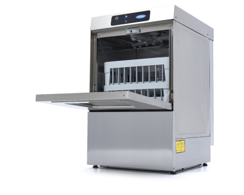 Undercounter Dishwasher - 40 x 40cm - with Drain, Rinse Aid and Soap Pump - Digital Display - 230V