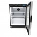 Fridge - 200L - Black - with Glass Door