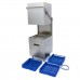 Pass Through Dishwasher - 50 x 50cm - With Rinse Aid and Soap Pumps - Digital Display - 400V