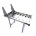 Stainless Steel Straight Roller Table - for Rack Conveyor Dishwasher