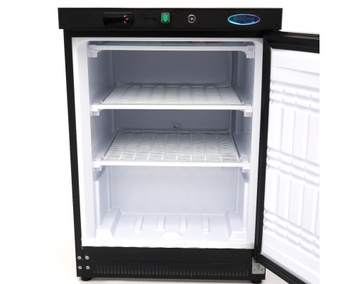 Freezer - 200L - 2 Fixed Shelves - Black