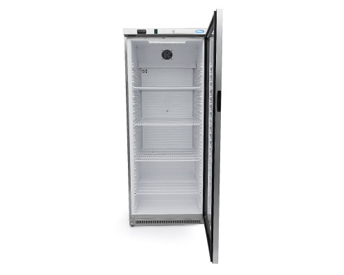 Fridge - 600L - Stainless Steel - with Glass Door