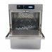 Glass Washer - 35 x 35cm - with Drain, Rinse Aid and Soap Pump - Digital Display - 230V